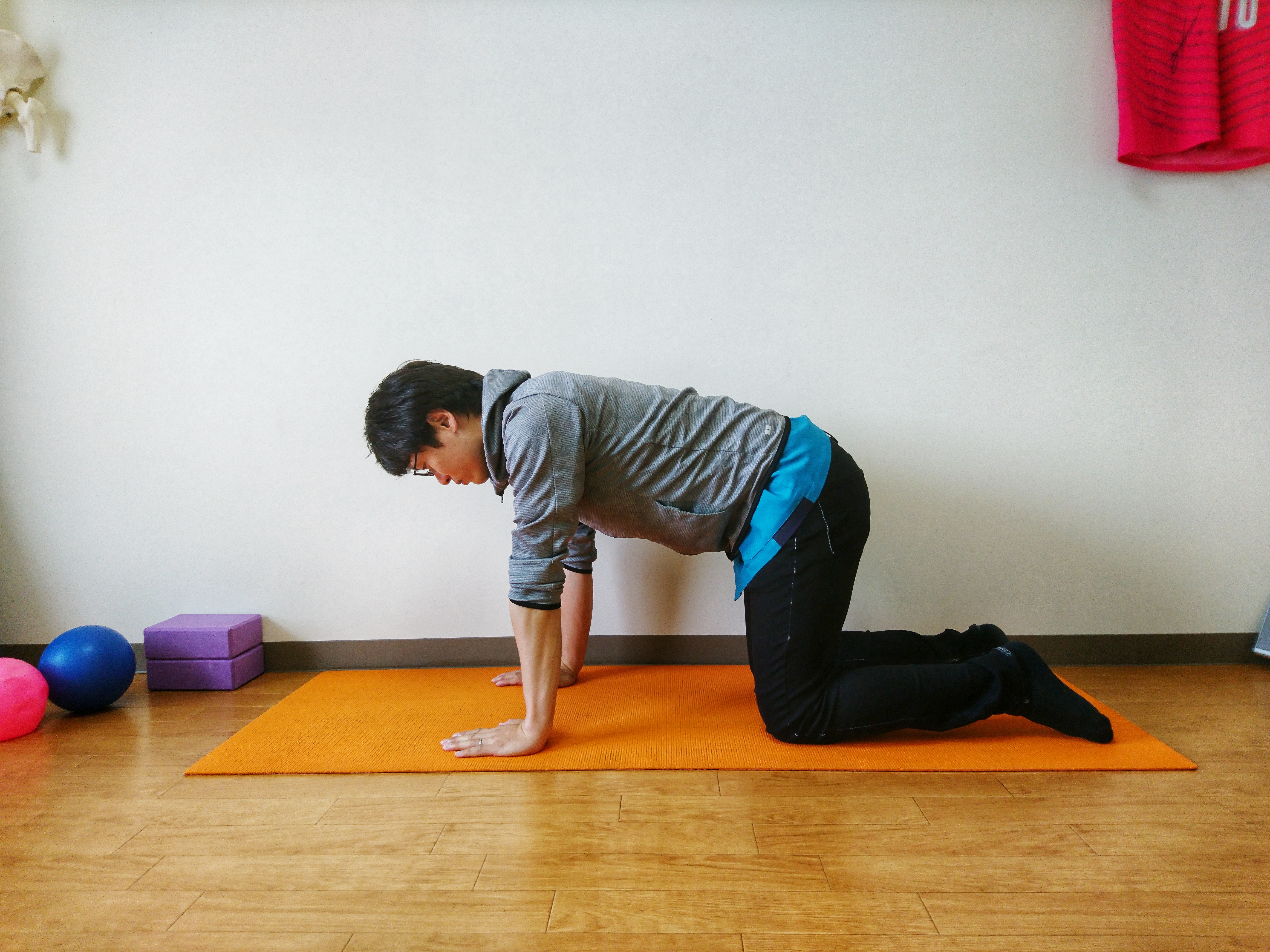 体幹トレーニング 姿勢